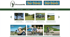 Desktop Screenshot of golfaroundstl.com